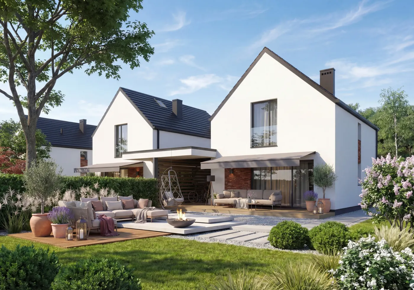 Osiedle Kampinos - dom z ogrodem